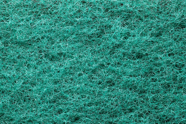 Dishwashing sponge texture close up