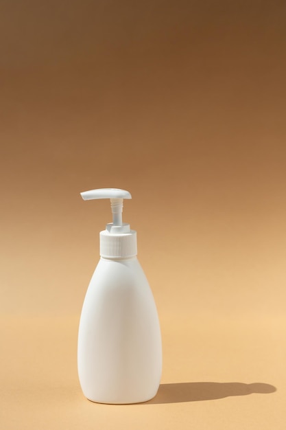 dispenser bottle for spa cosmetic products Antibacterial soap Place for your text