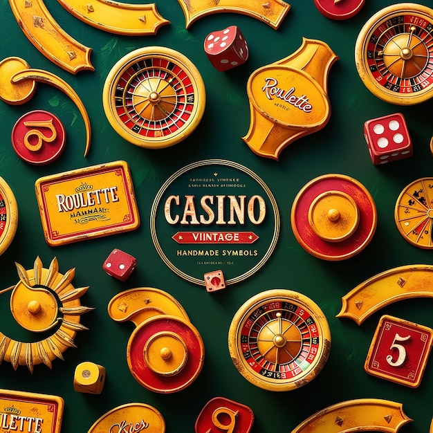 a display of casino games including casino and casino