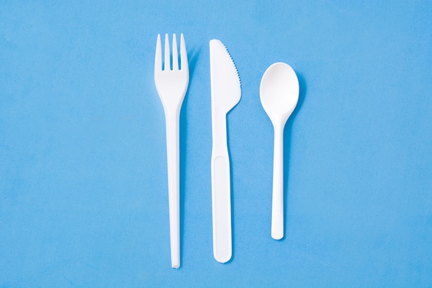 Disposable plastic tableware pattern