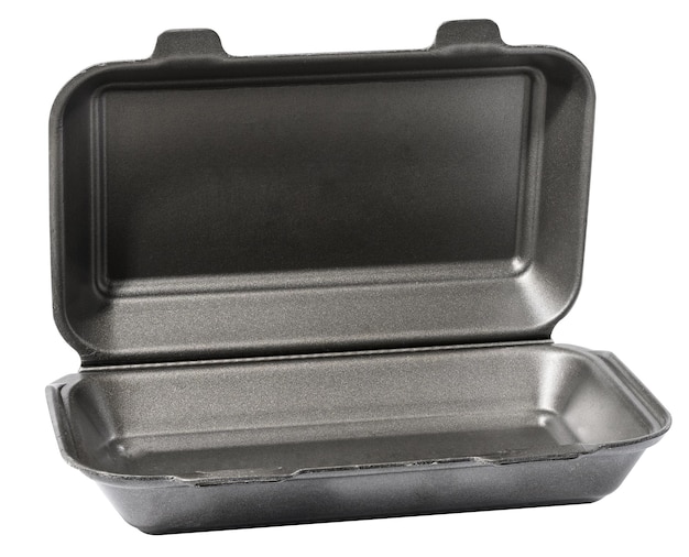 Disposable plate with lid for hot food recyclable