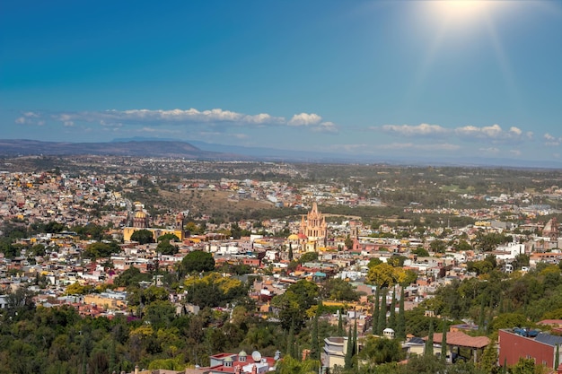 Distant view of San Miguel de Allende