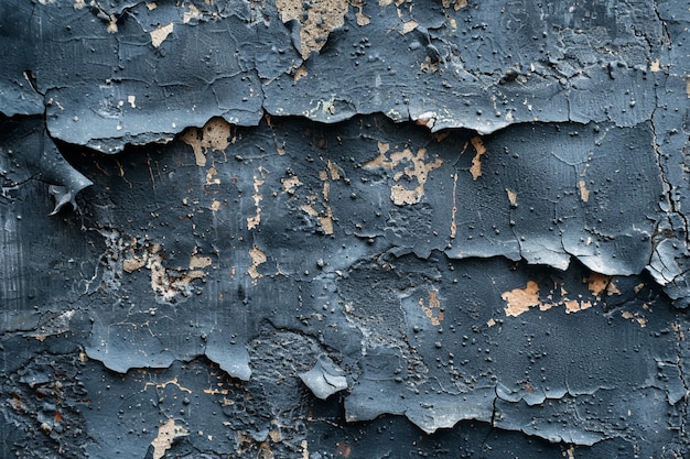 Distressed Weathered Grey Cement Wall Texture with Rough Surface