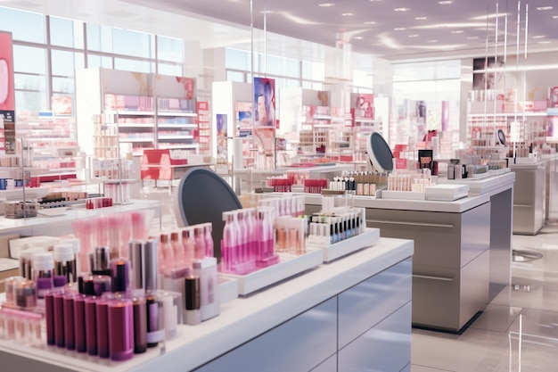 Distribution of samples in beauty stores