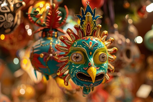 Dive into the world of Posada ornaments with close generative ai