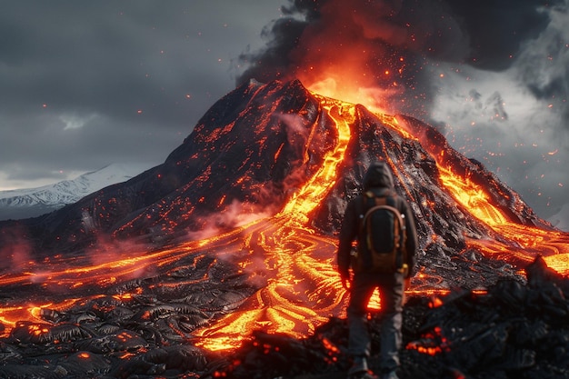 Dive into the world of volcanology as researchers generative ai