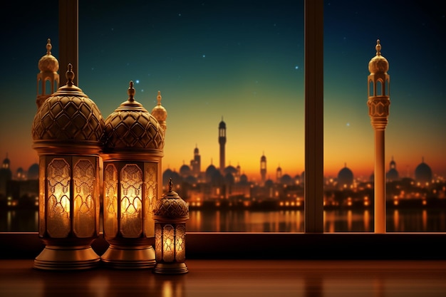 The Divine Beauty of Ramadan Night Art