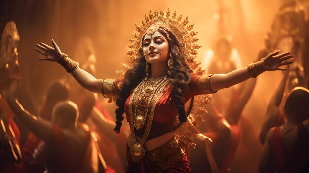 Divine Festivity of Captivating Durga Puja Celebrations