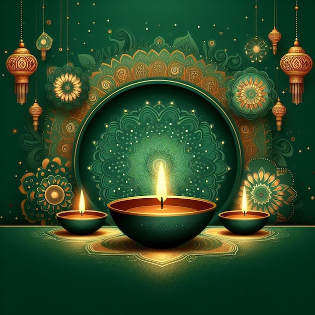 DIWALI BALI illustration