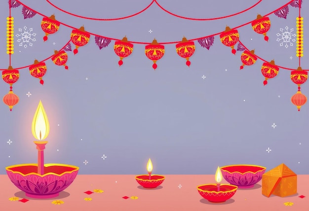 Photo diwali banner ideas and diwali decorations