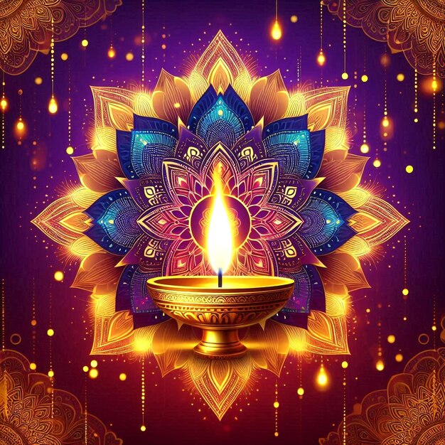 Diwali Celebration template