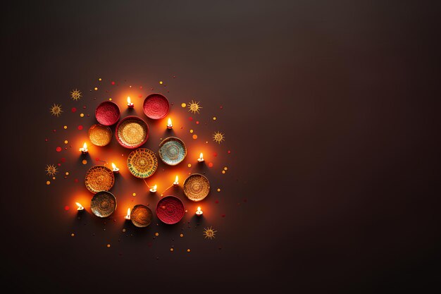 diwali decoration festive vibes minimal background