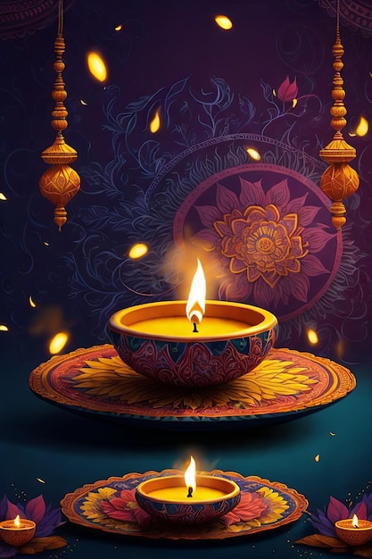 diwali event candle