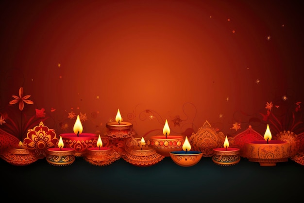 Diwali festival background wallpaper banner