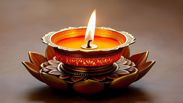 Diwali festival diya lamps image