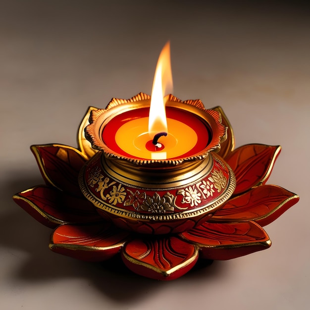 Diwali festival diya lamps image