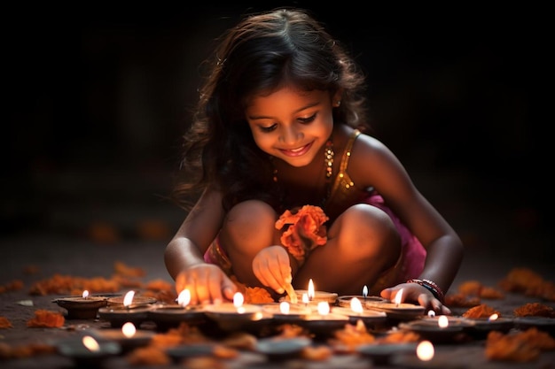 Diwali Reverence Sacred Glow photo