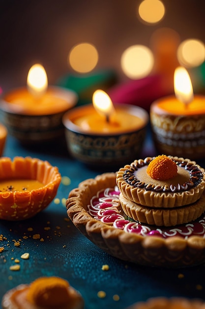 diwali sweets background