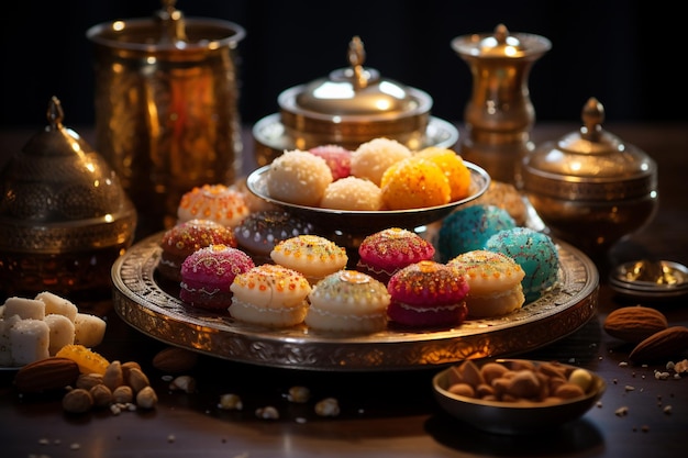 Diwali Sweets Food Extravaganza Crafted with Generative AI