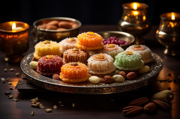 Diwali Sweets Food Extravaganza Crafted with Generative AI