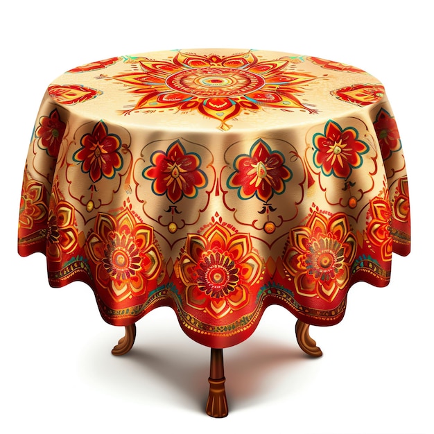 Diwalithemed tablecloth hindu