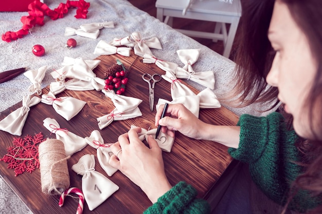 DIY acts of kindness Advent calendar for a Christmas