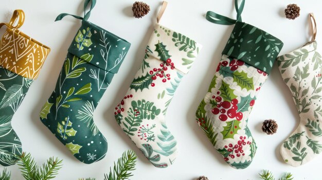 Photo diy holiday stocking workshop