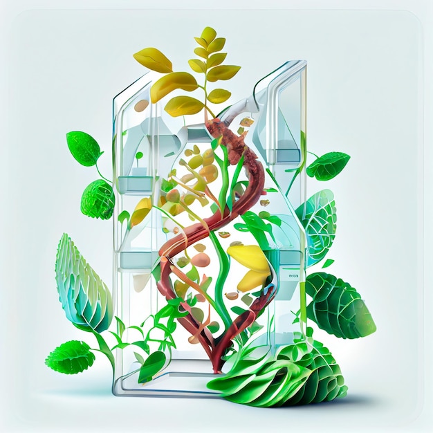 DNA from plants Generative AI