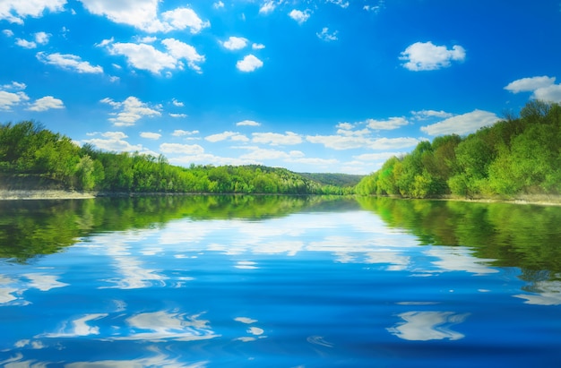 Dniester river in Bakota