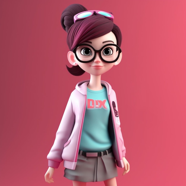 doctor character pixar style 3d disney