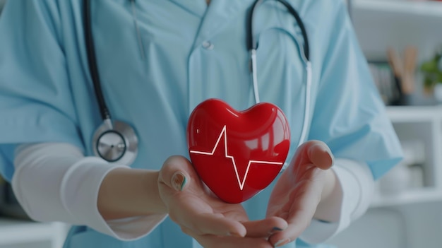 The Doctor Holding Heart