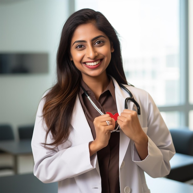 A doctor in pharmacist working and happy face Lab hospital