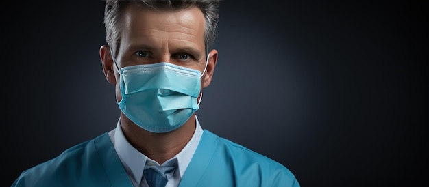 Doctor Wearing Medical Mask