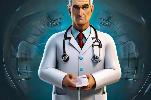 doctor with stethoscope