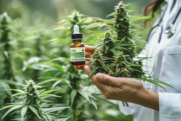 Photo doctors are researching cannabis and its extracts for medical use