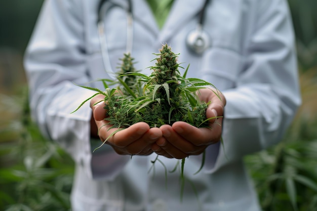 Photo doctors are researching cannabis and its extracts for medical use