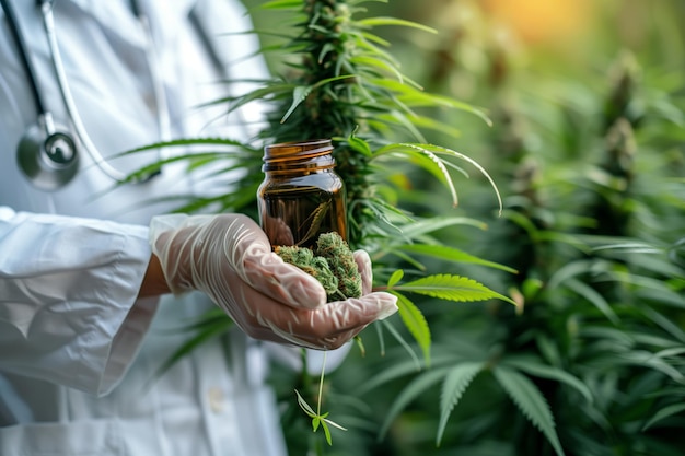 Photo doctors are researching cannabis and its extracts for medical use