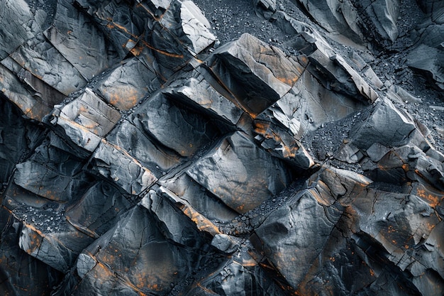 Document the rugged and jagged texture of a mounta generative ai