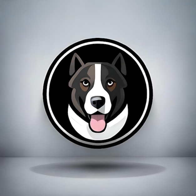 Dog head generative ai