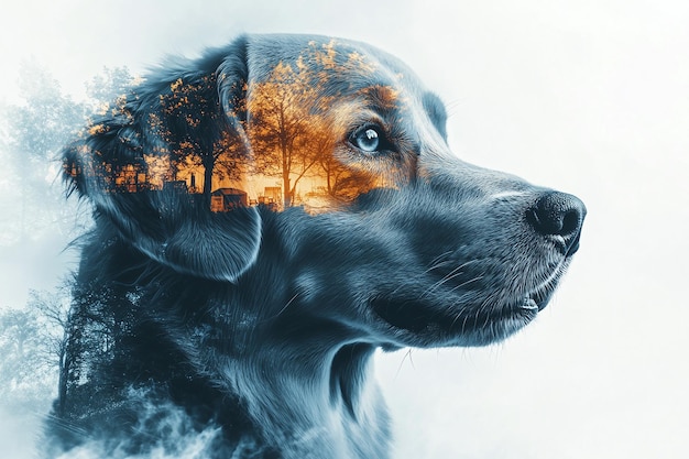 A Dog Heartfelt Connection to Home and Nature