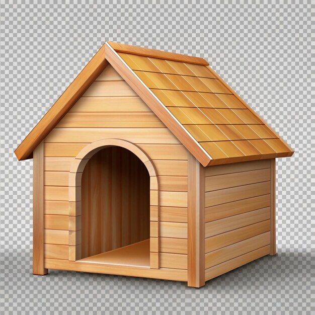 Photo dog house isolated on transparent background