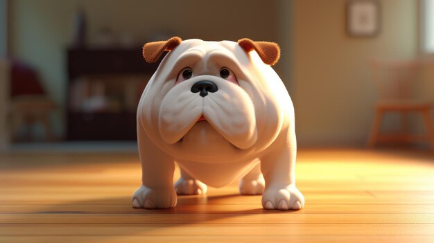 Photo a dog named bulldog from the movie bulldog