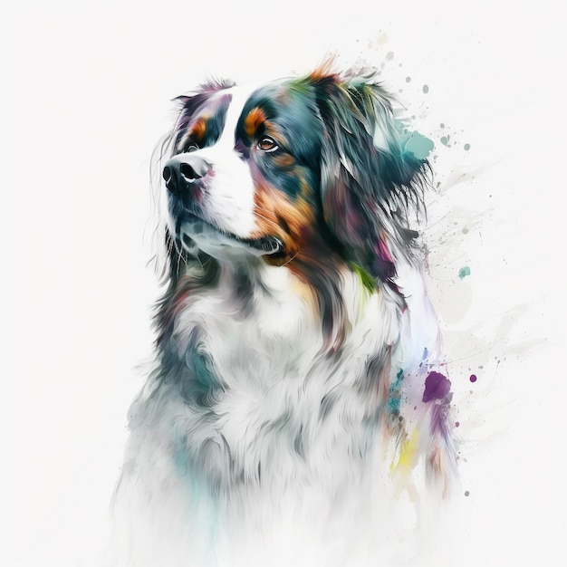 Dog Puppy Cute Abstract Pastel