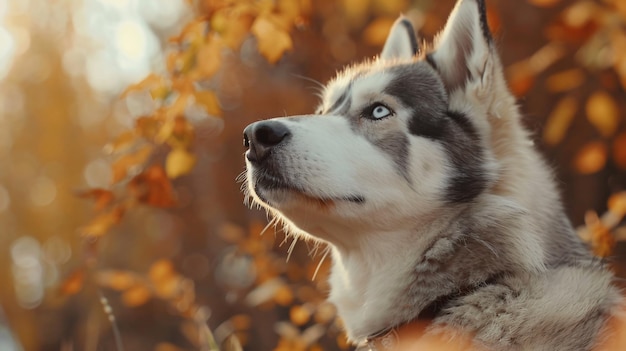 a dog that is looking at the camera