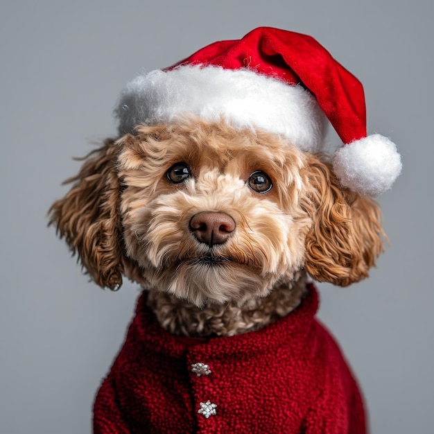 Photo a dog wearing a sweater that says  the dog