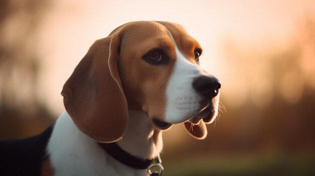 A dog with a collar that says'dog'on it