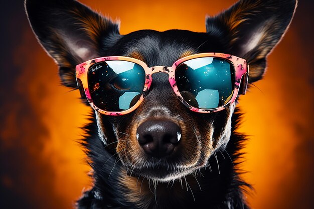 Dog with Sunglasses