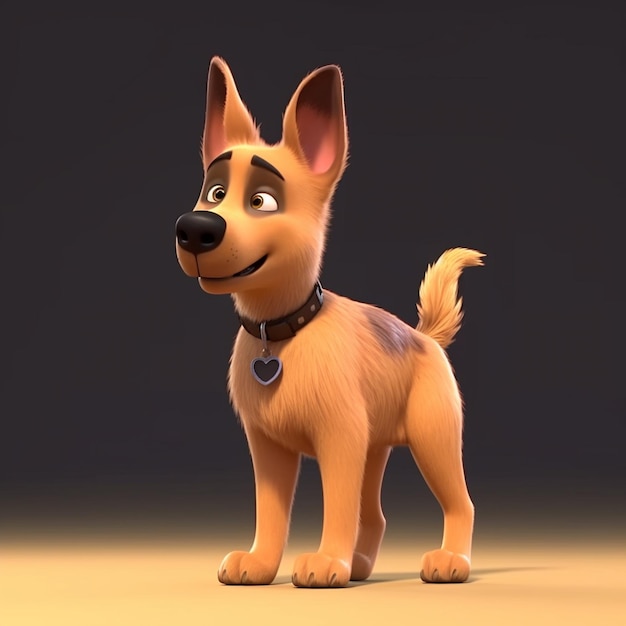 a dogPixar Styledisney animation