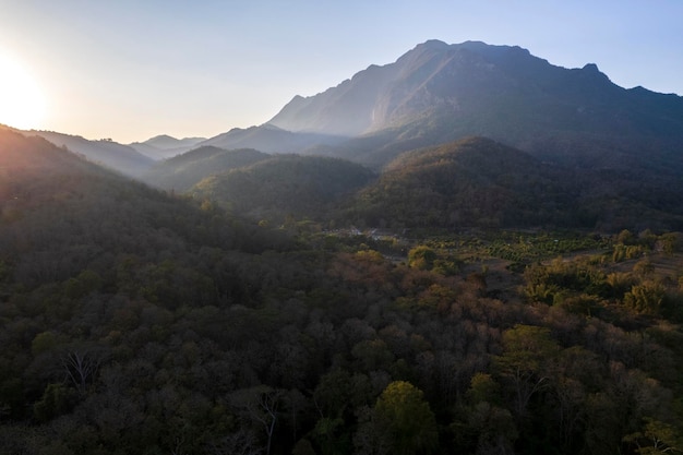 Doi Luang Chiang Dao Chiang Mai Thailand beautiful sun rise