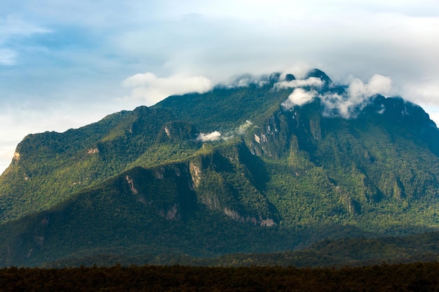 Doi Luang Chiang Dao Chiang Mai Thailand. beautiful sun rise